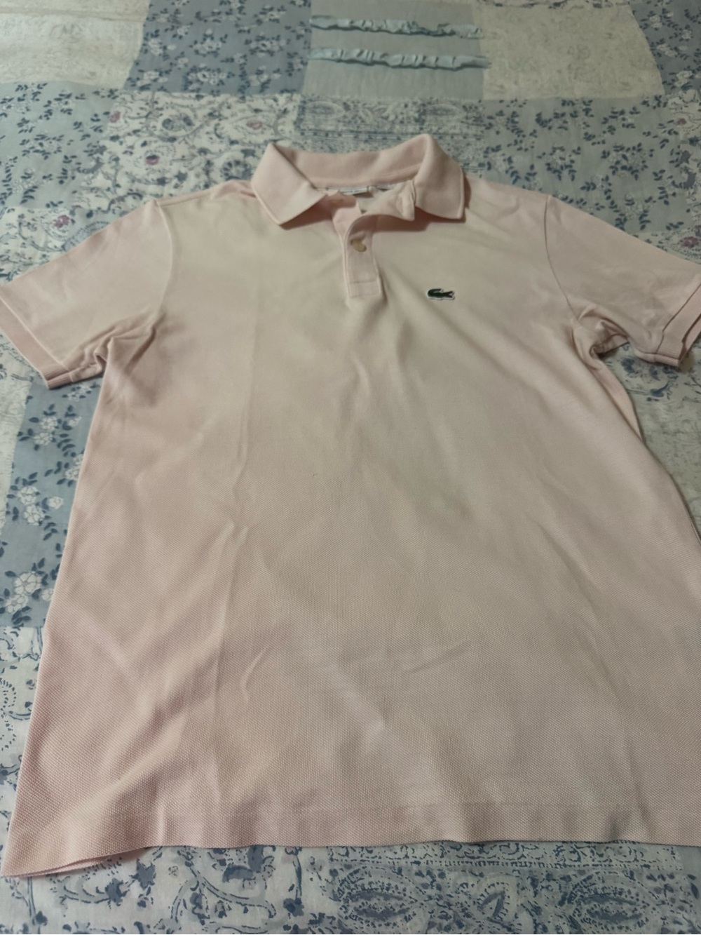 Lacoste Boy's Classic Pink Polo Shirt